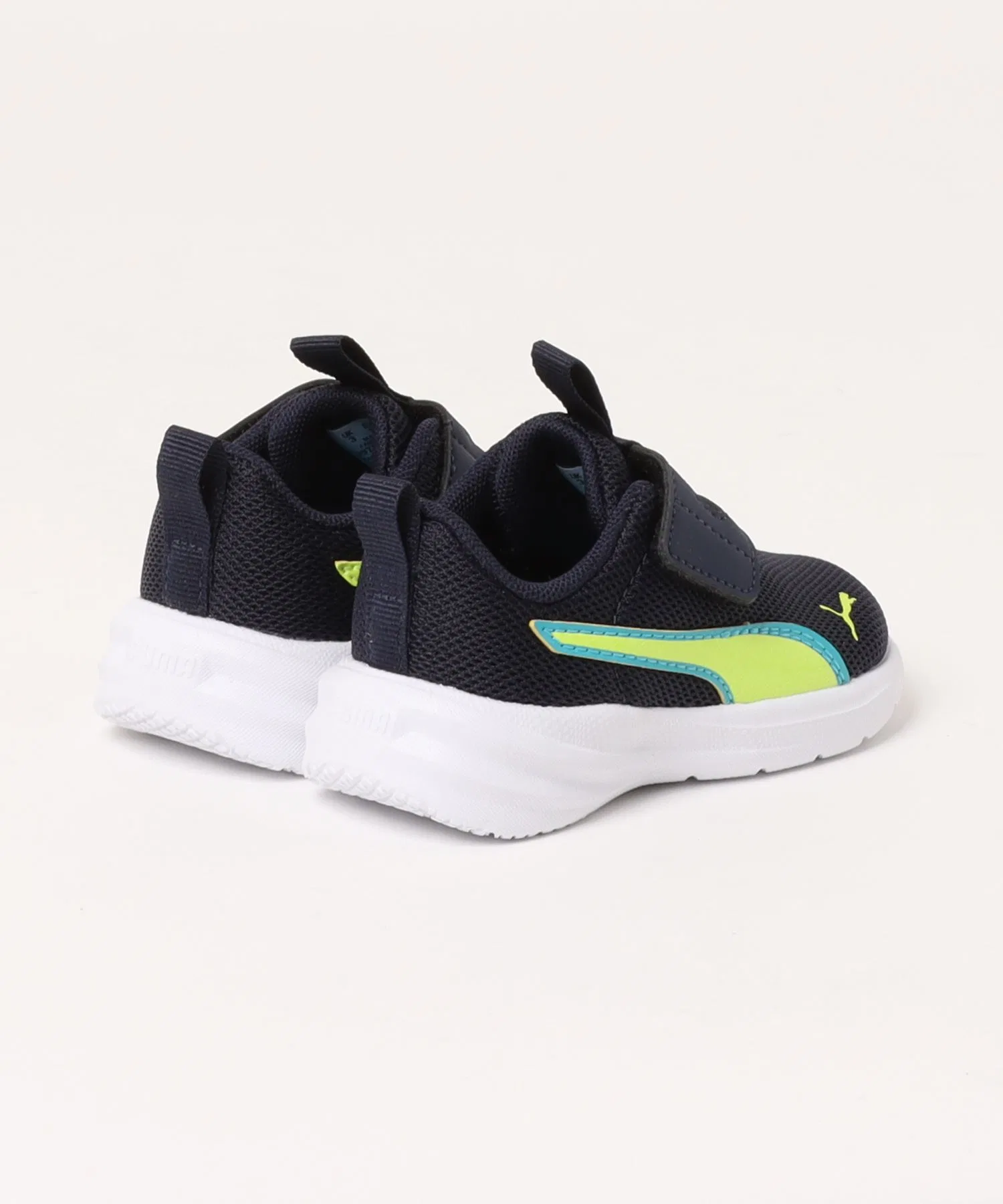 Детские кроссовки PUMA Rickie Runner NU для мальчика тёмно-синие — фото 2