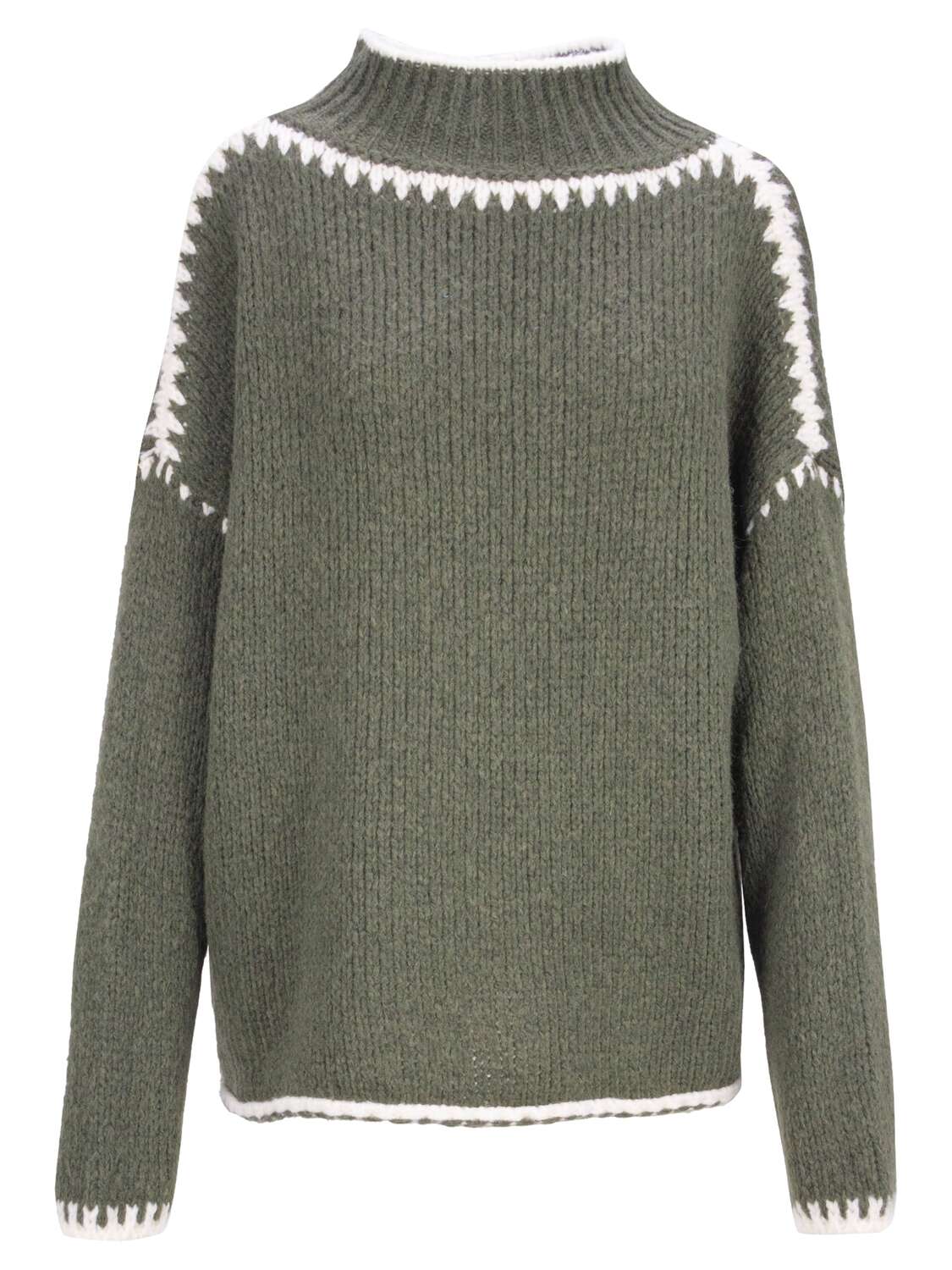 

Seasons of April Свитер 'JOLIE' цвета хаки