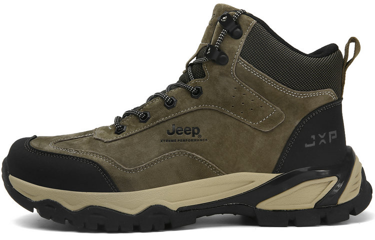 

Jeep Мужские высокие кроссовки для активного отдыха цвета хаки, цвет Khaki