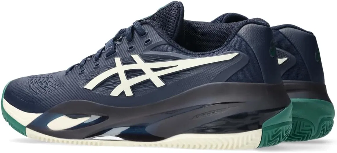 Кроссовки теннисные ASICS Gel-Resolution X, цвет Midnight/Cream — фото 3