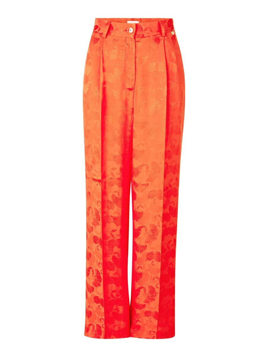 

Брюки со складками спереди Rich & Royal Regular Pleat-Front Pants, красный