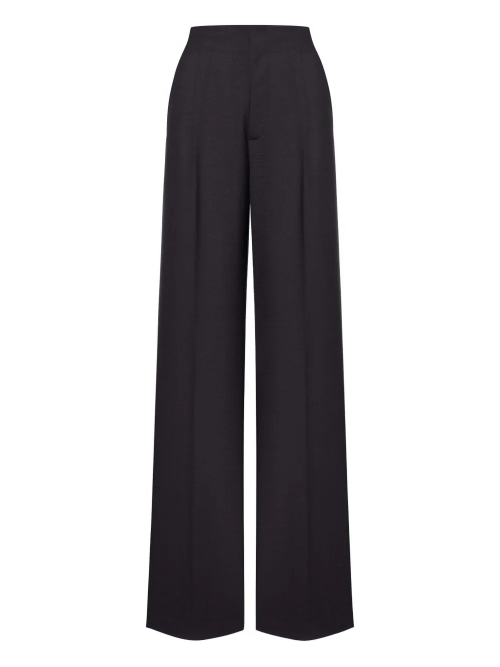 

Брюки с защипами Alberta Ferretti, черный