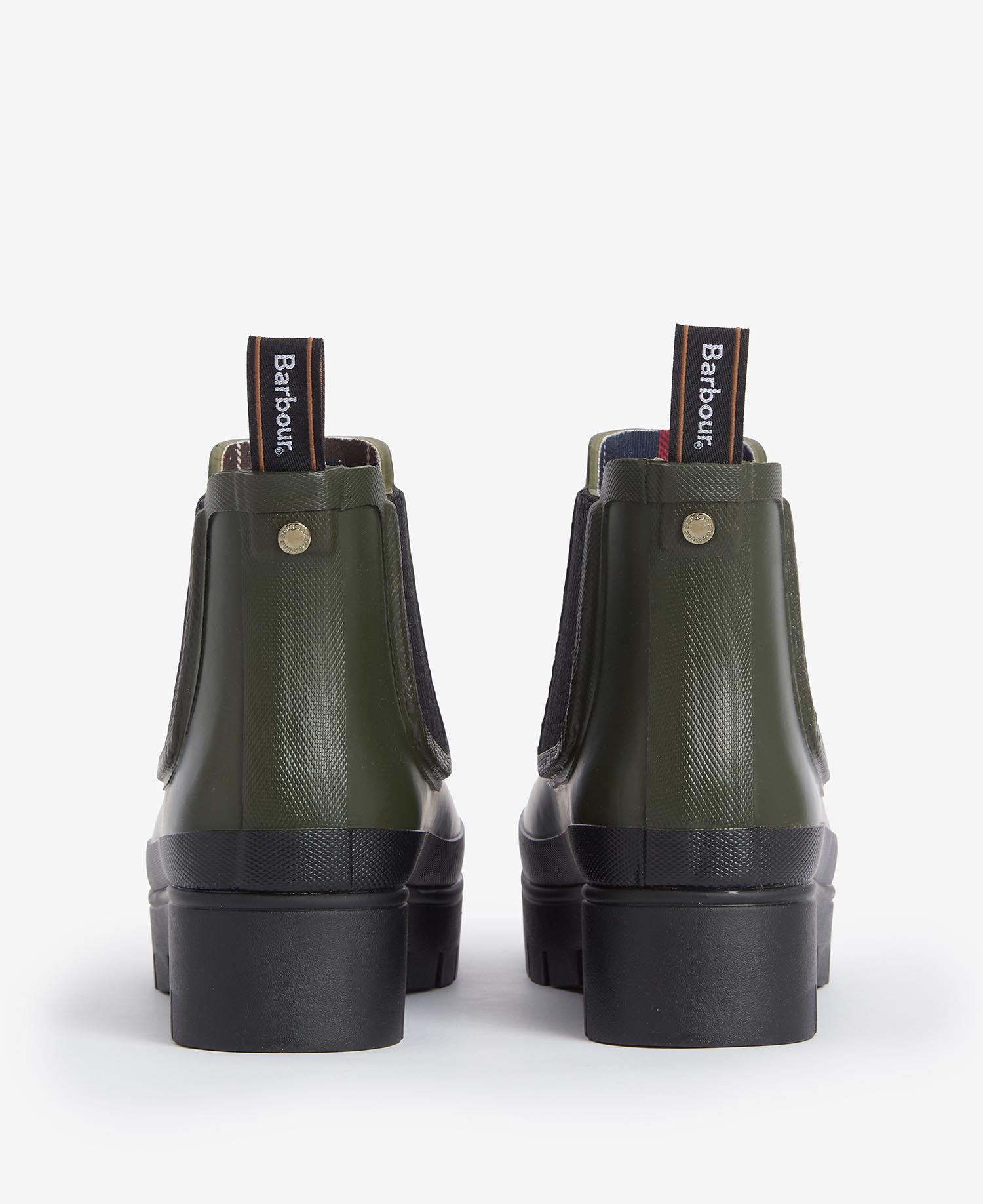 Ботинки Barbour Halton Ankle Wellingtons, Olive-Black — фото 3