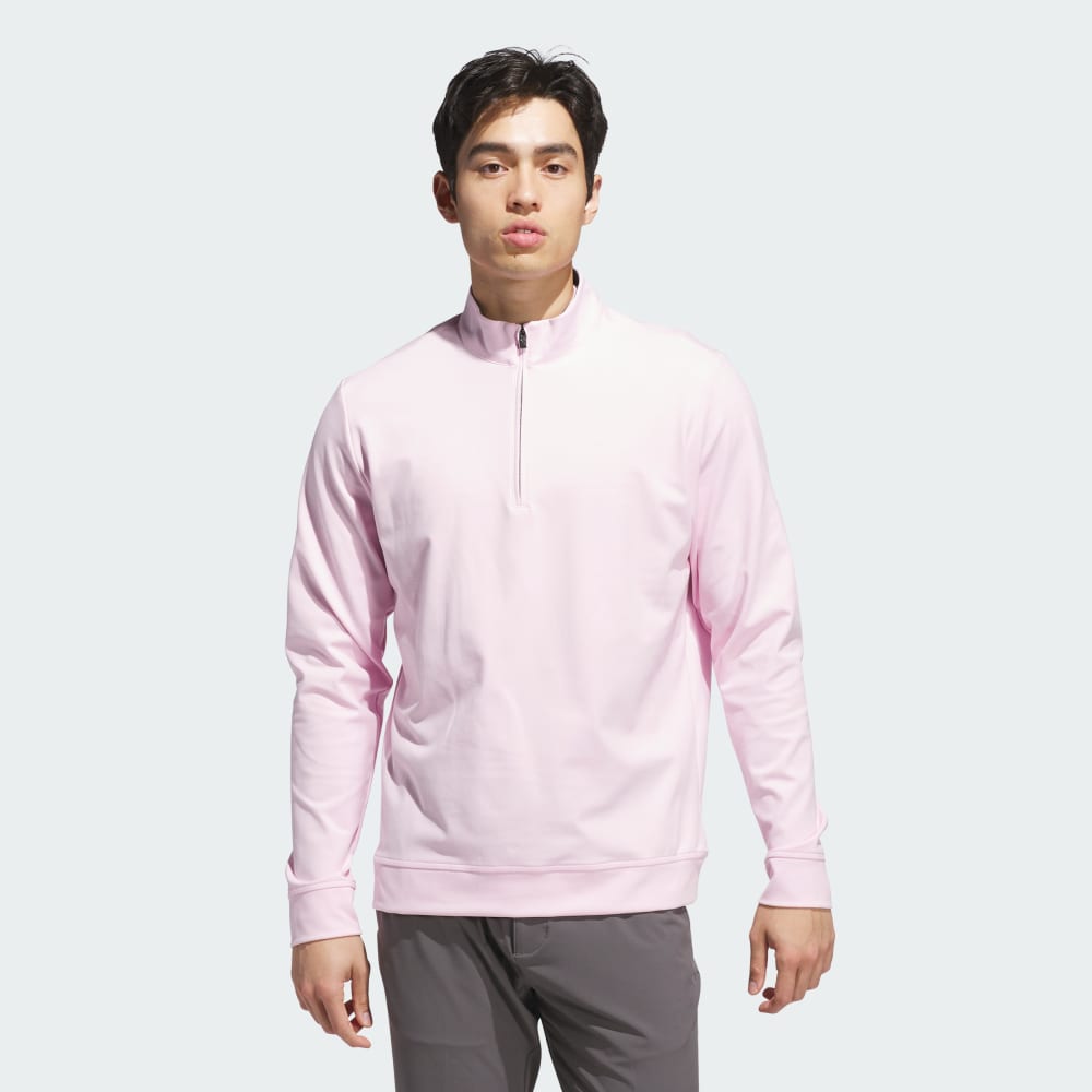 

Толстовка Adidas Ultimate365 Classic Quarter-Zip, цвет Clear Pink