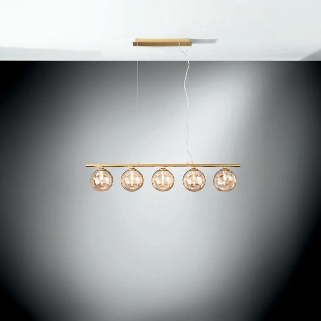

Подвесной светильник Eco-Light Leuchten GmbH, золотой
