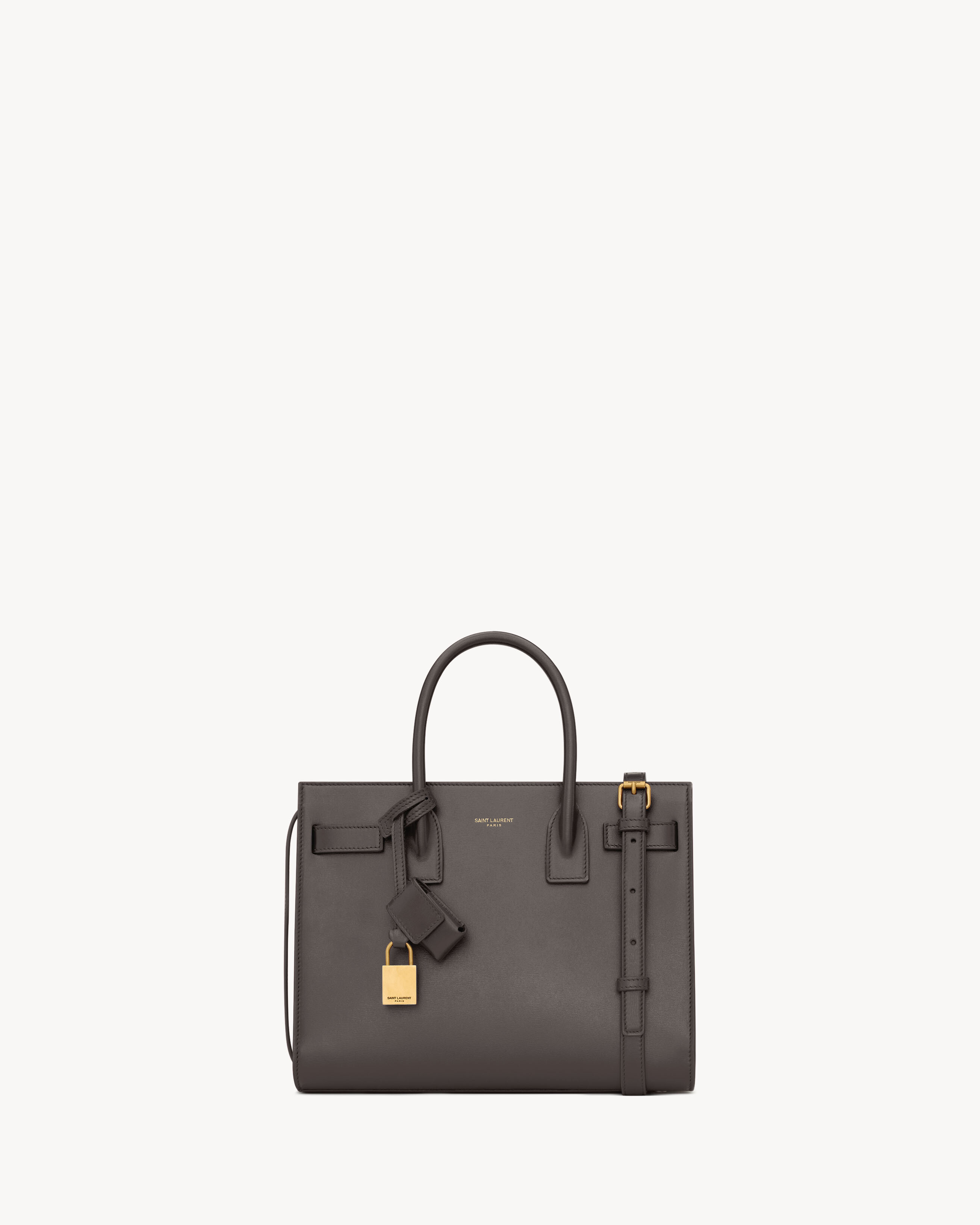 

Сумка SAC DE JOUR Saint Laurent, серый/серебряный