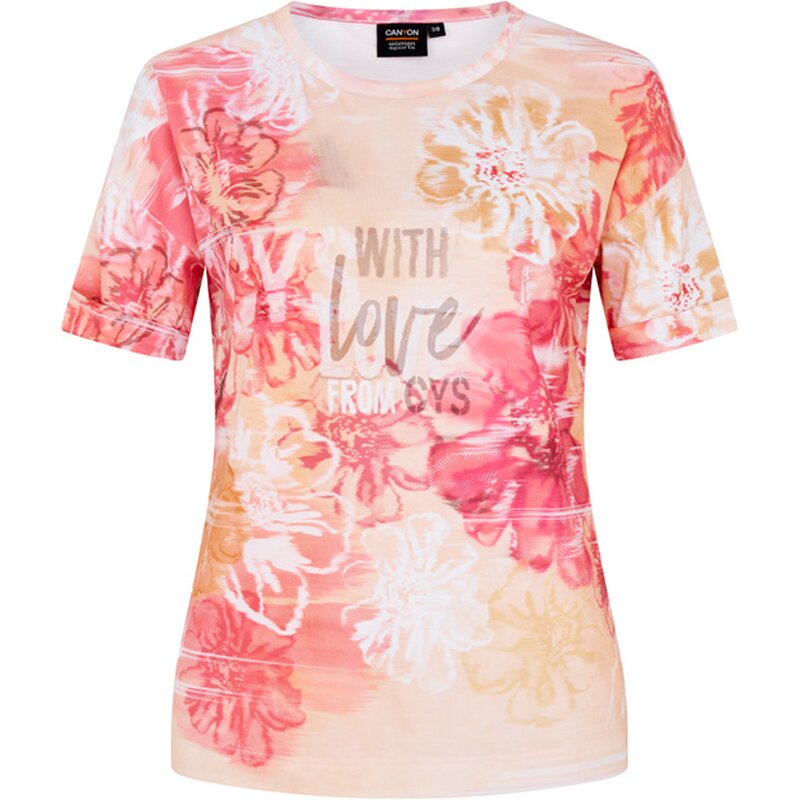 

Футболка с рукавом 1/2 Canyon, красный