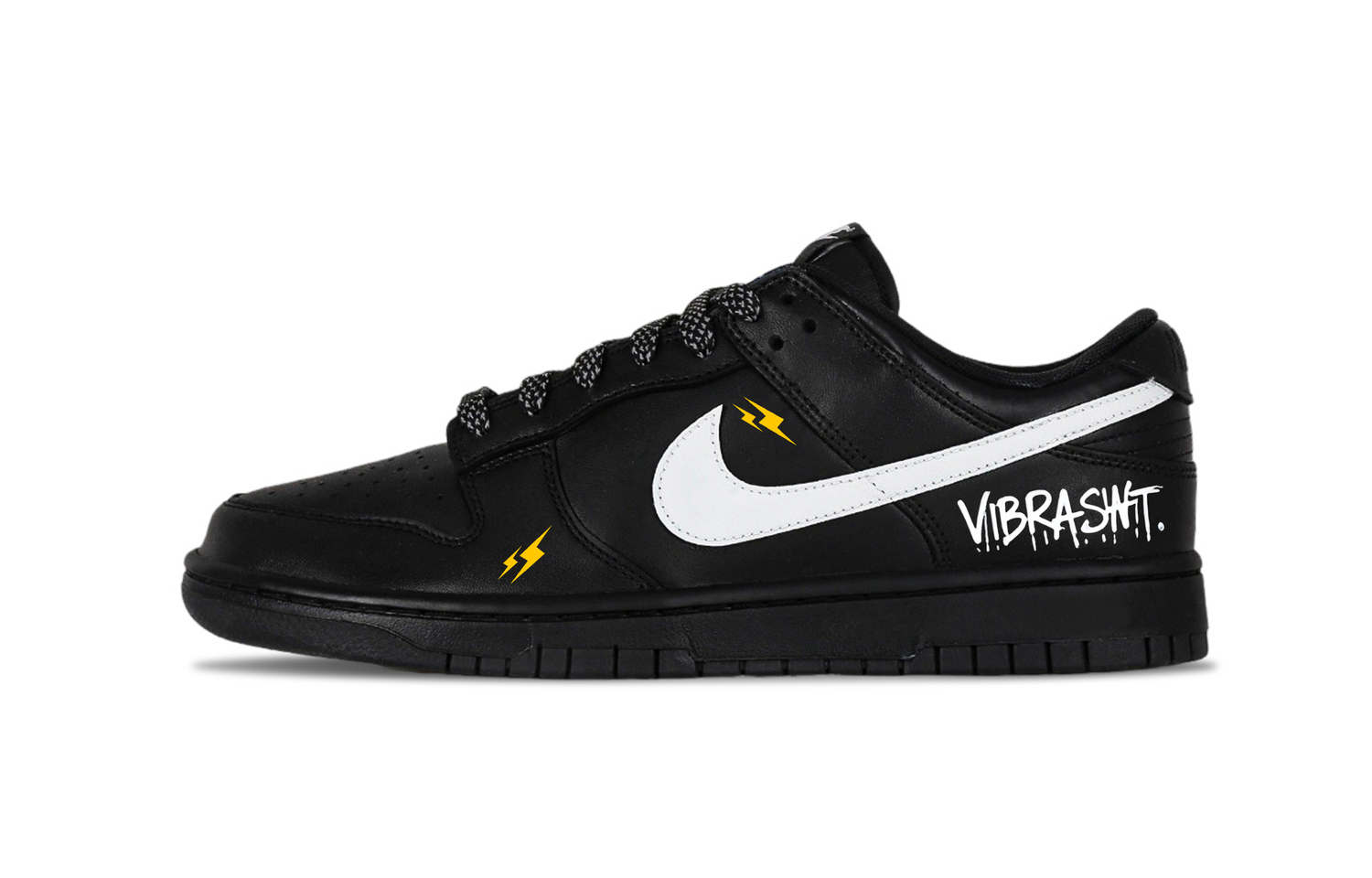 

Чёрные кроссовки Dunk Dove Abrasion Resistant Low Top Skateboard для мужчин, чёрно-белые Nike, черный