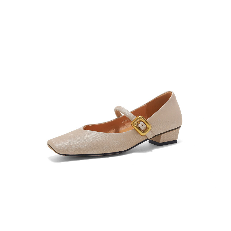 

Туфли Bai Shiting Mary Jane Shoes Women's, цвет Apricot