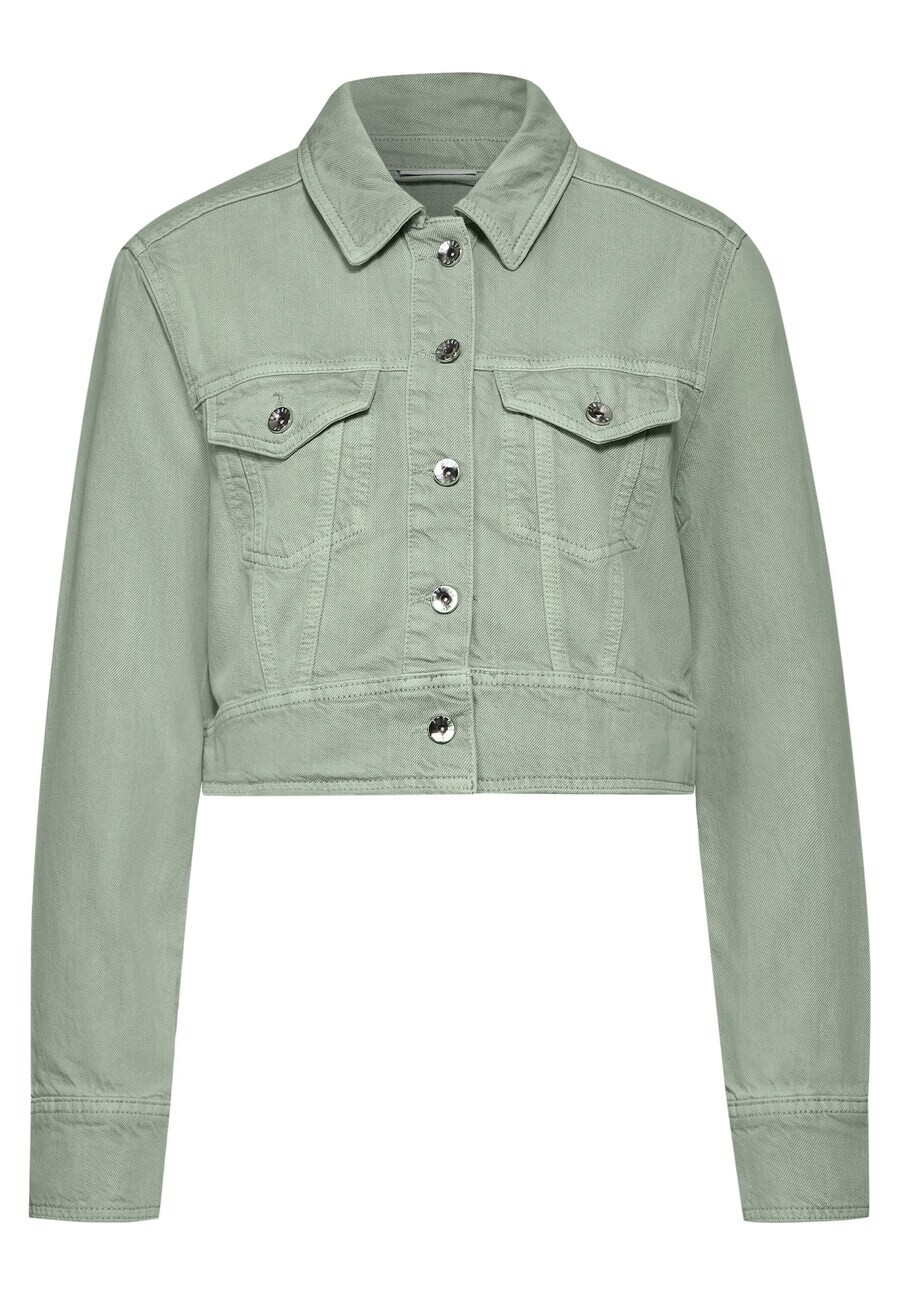 

Джинсовая куртка STREET ONE Between-Season Jacket, цвет grass green