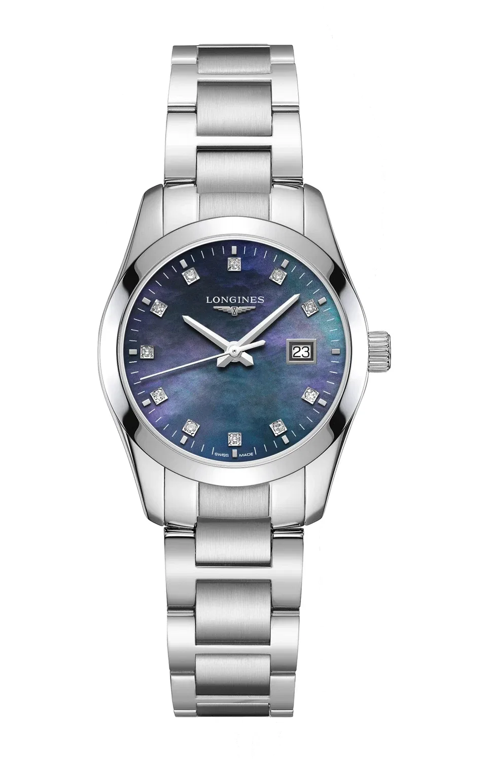 КОНКВЕСТ КЛАССИК - L2.286.4.88.6 LONGINES, черный