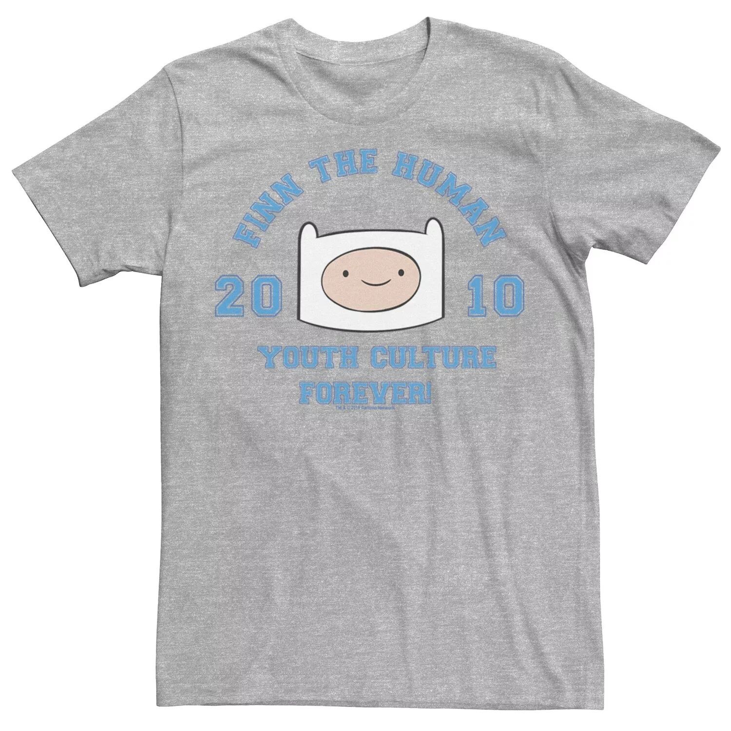 

Мужская футболка с рисунком Finn The Human Youth Culture Forever Licensed Character