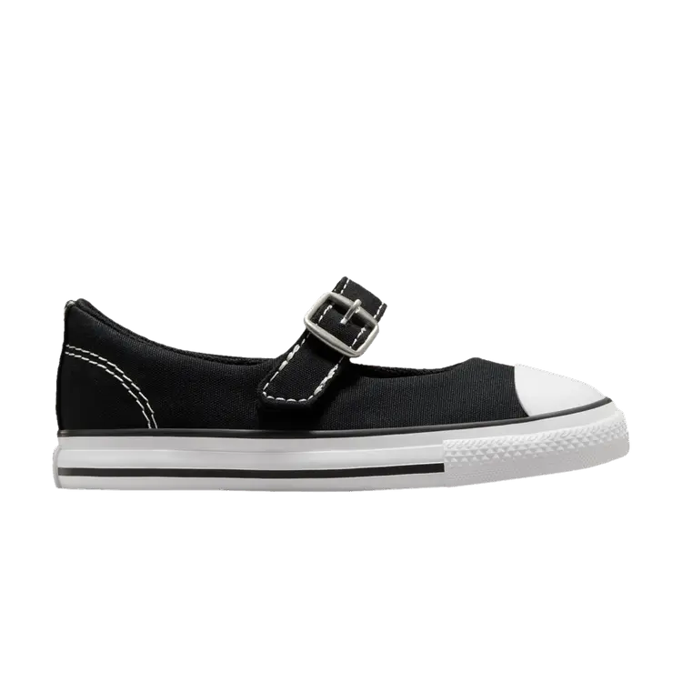 

Кроссовки Chuck Taylor All Star Dainty Mary Jane TD 'Black White', черный