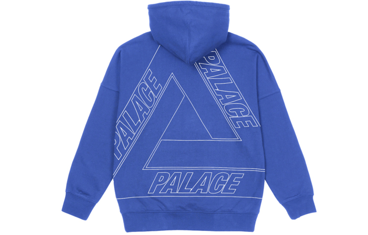

Худи Jumbo Tri Ferg Drop Shoulder Hood PALACE, Marine Blue