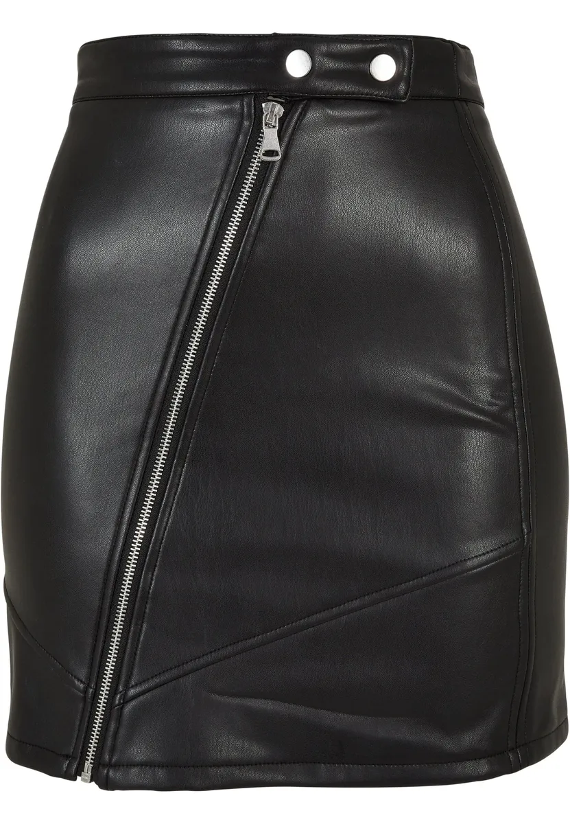 

Трикотажная юбка URBAN CLASSICS " Urban Classics Ladies Synthetic Leather Biker Jacket" (1 шт.), черный