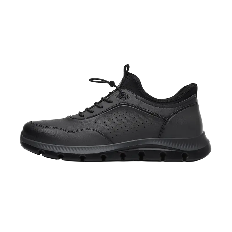 

EDENBO Мужские повседневные туфли низкие черные - черно-серые, цвет Black Gray