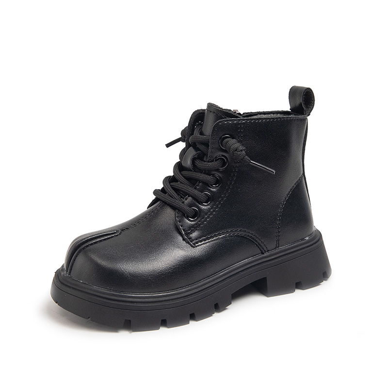 

Устойчивые к скольжению и истиранию детские ботинки cotton KINDDOG, черный