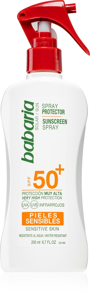 

Солнцезащитный спрей для чувствительной кожи Babaria, spf 50+ 200 мл