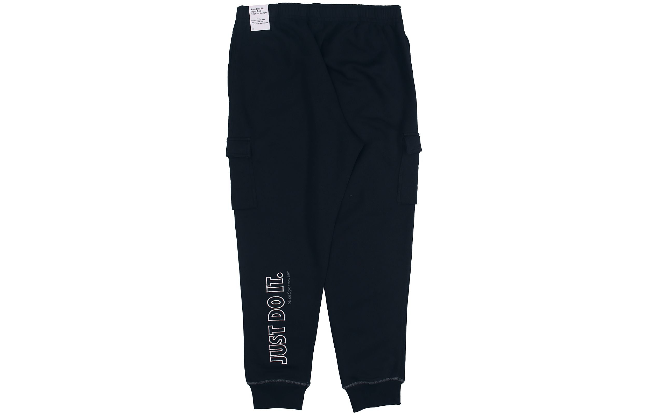 Спортивные брюки Nike Casual Lacing Fleece Lined Sports Pants Black DD6268-010 — фото 2