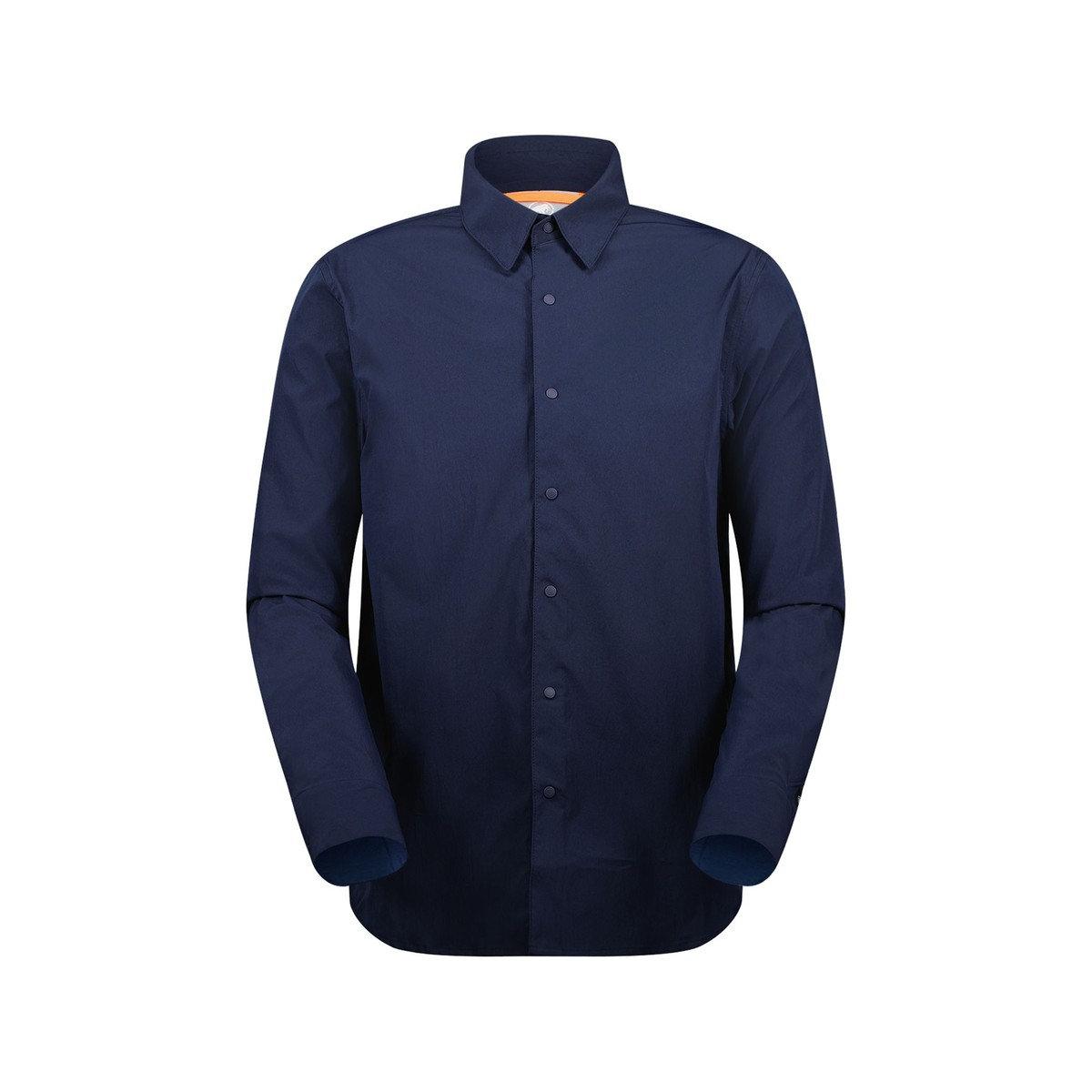 

Рубашка Seon с умеренным лацканом для мужчин MAMMUT, синий