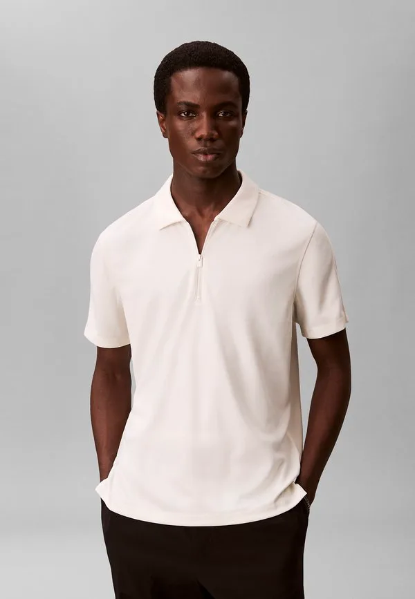 Эластичная рубашка поло Calvin Klein, Tofu