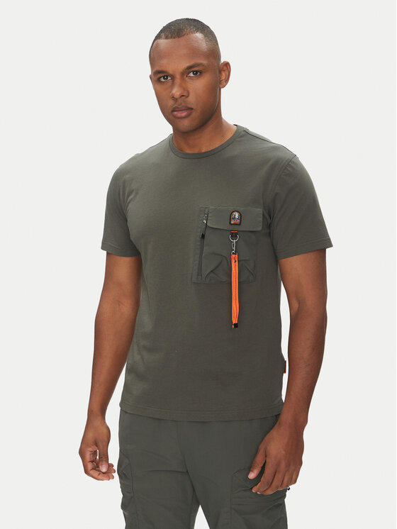

Футболка обычного кроя Mojave 25SMPMTSRE07 Parajumpers, зеленый