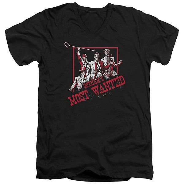 

Футболка с V-образным вырезом Batman Gotham's Most Wanted Licensed Character