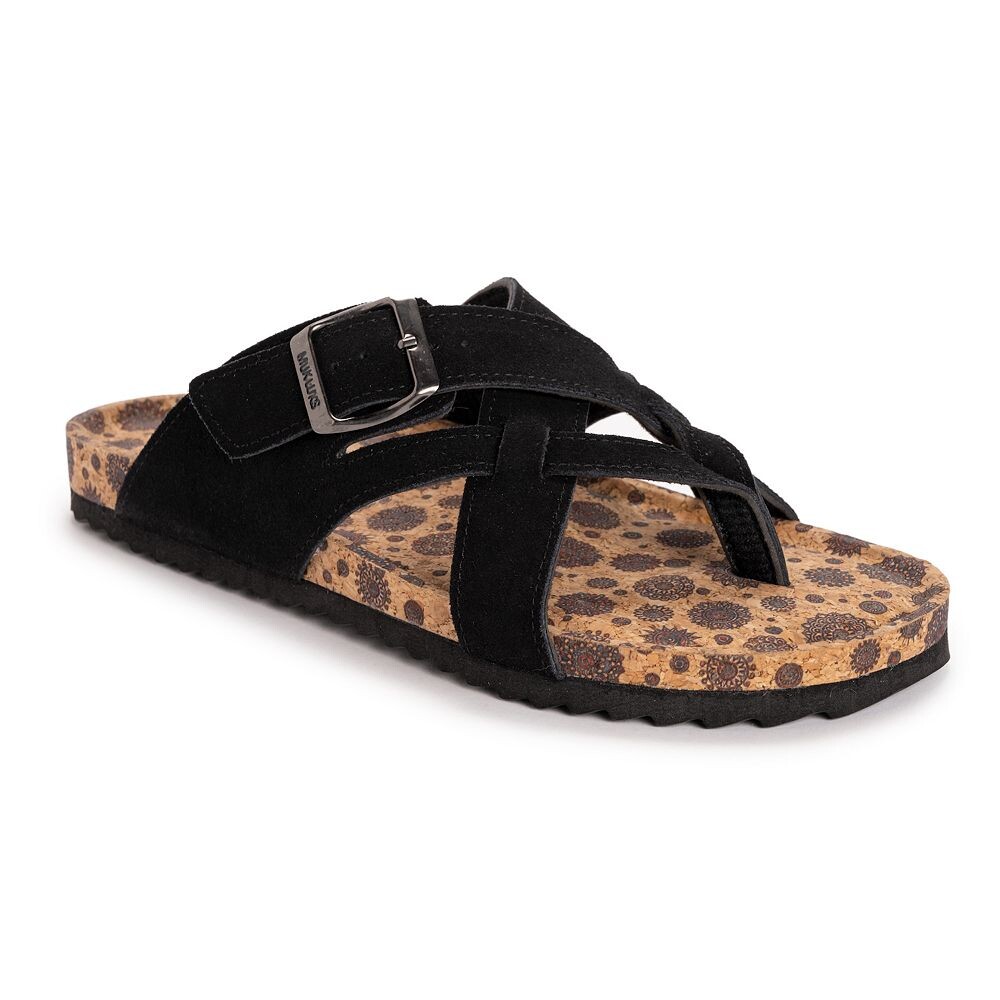 MUK LUKS Tanner Женские сандалии Terra Turf, черный
