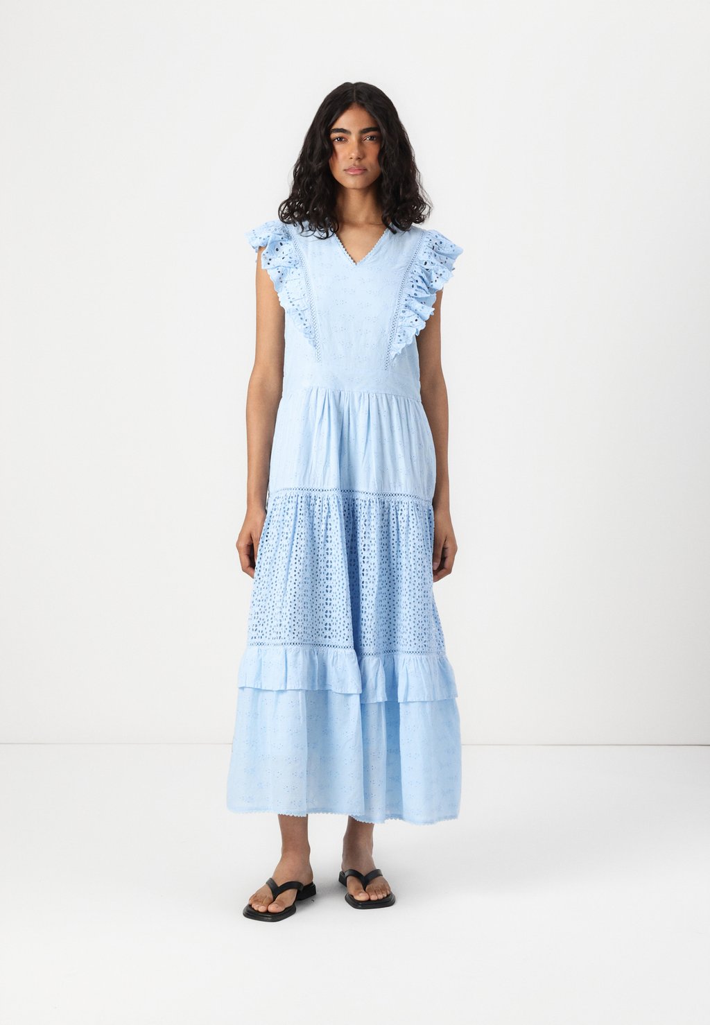 

Повседневное платье DREE LONG DRESS YAS, светло-голубой