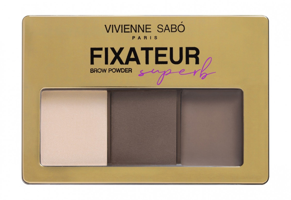 

Vivienne Sabó, Fixateur Superb Eyebrow Palette No.01 Light Brown (4G)