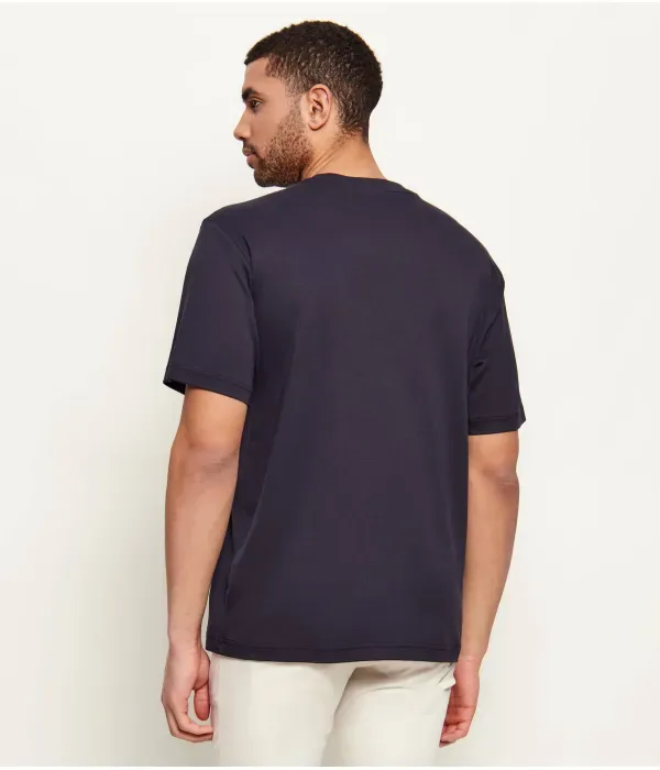 Футболка TS_Join relaxed fit Boss Green, темно-синий — фото 3