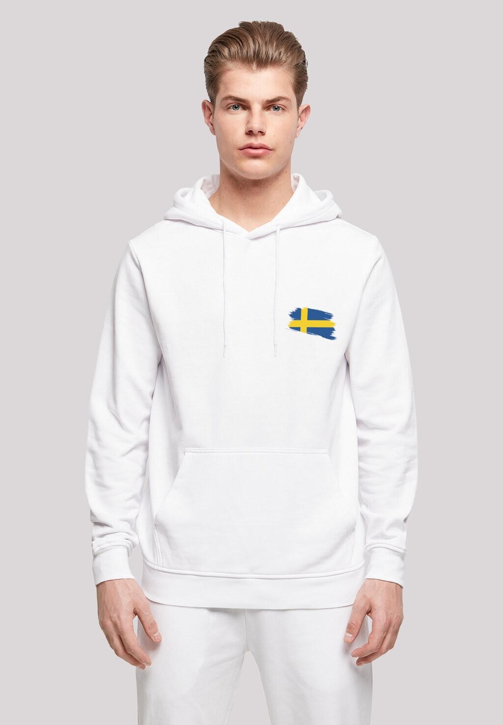 

Толстовка с капюшоном SCHWEDEN FLAGGE F4NT4STIC, белый