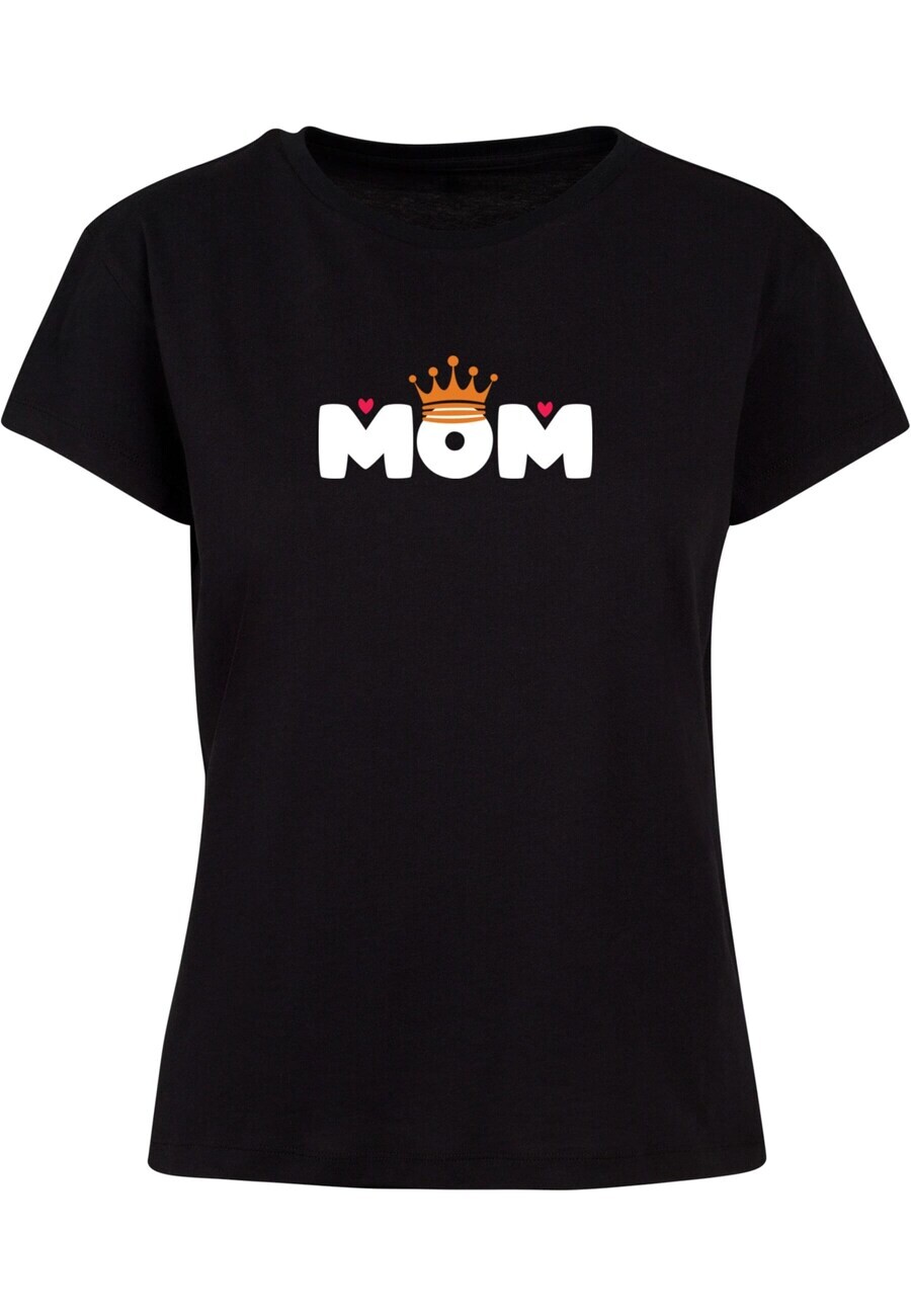 

Футболка Merchcode Shirt Mothers Day - Queen Mom, черный