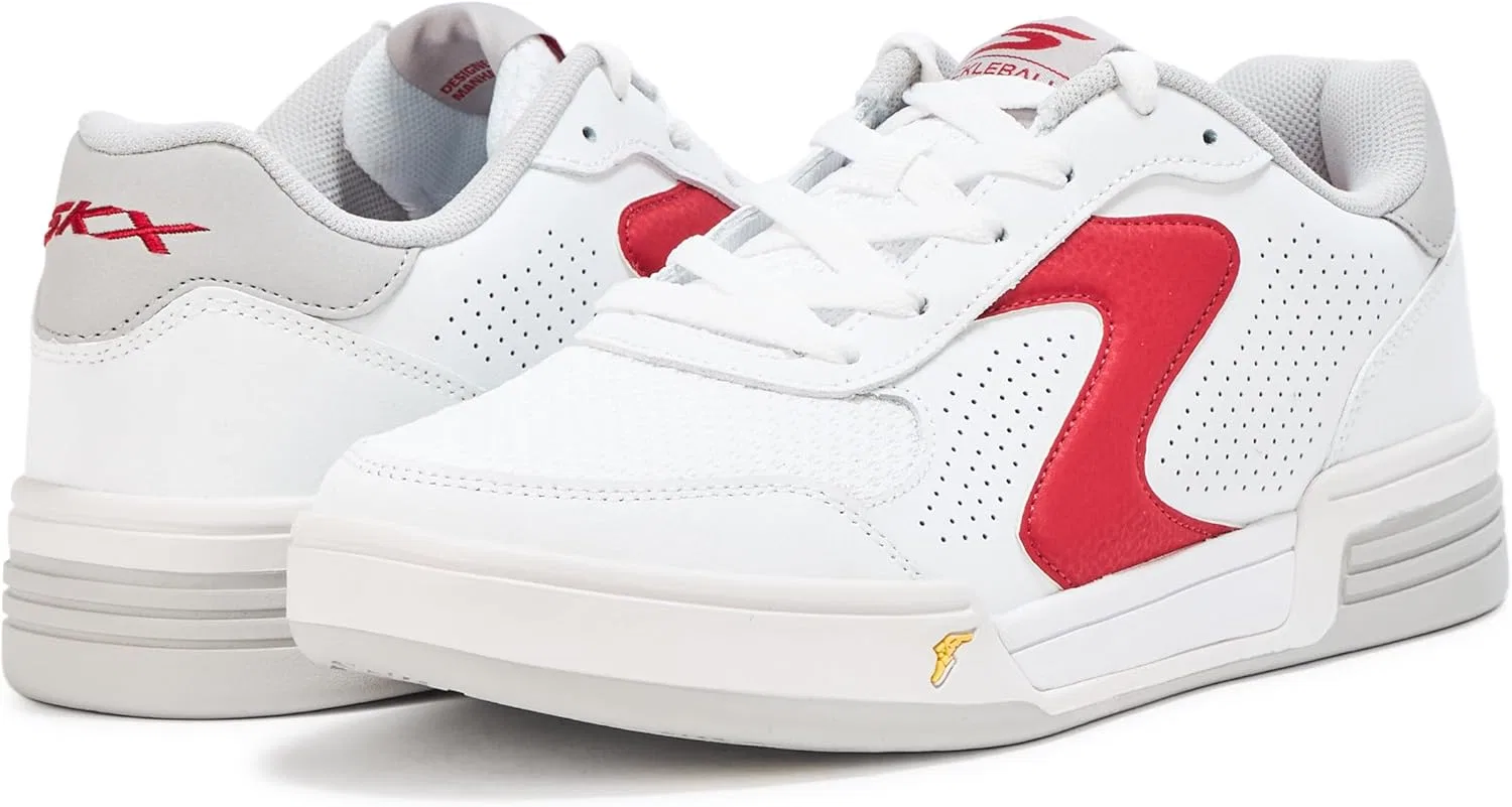 Мужские кроссовки Skechers Viper Court Classic, White Red — фото 3