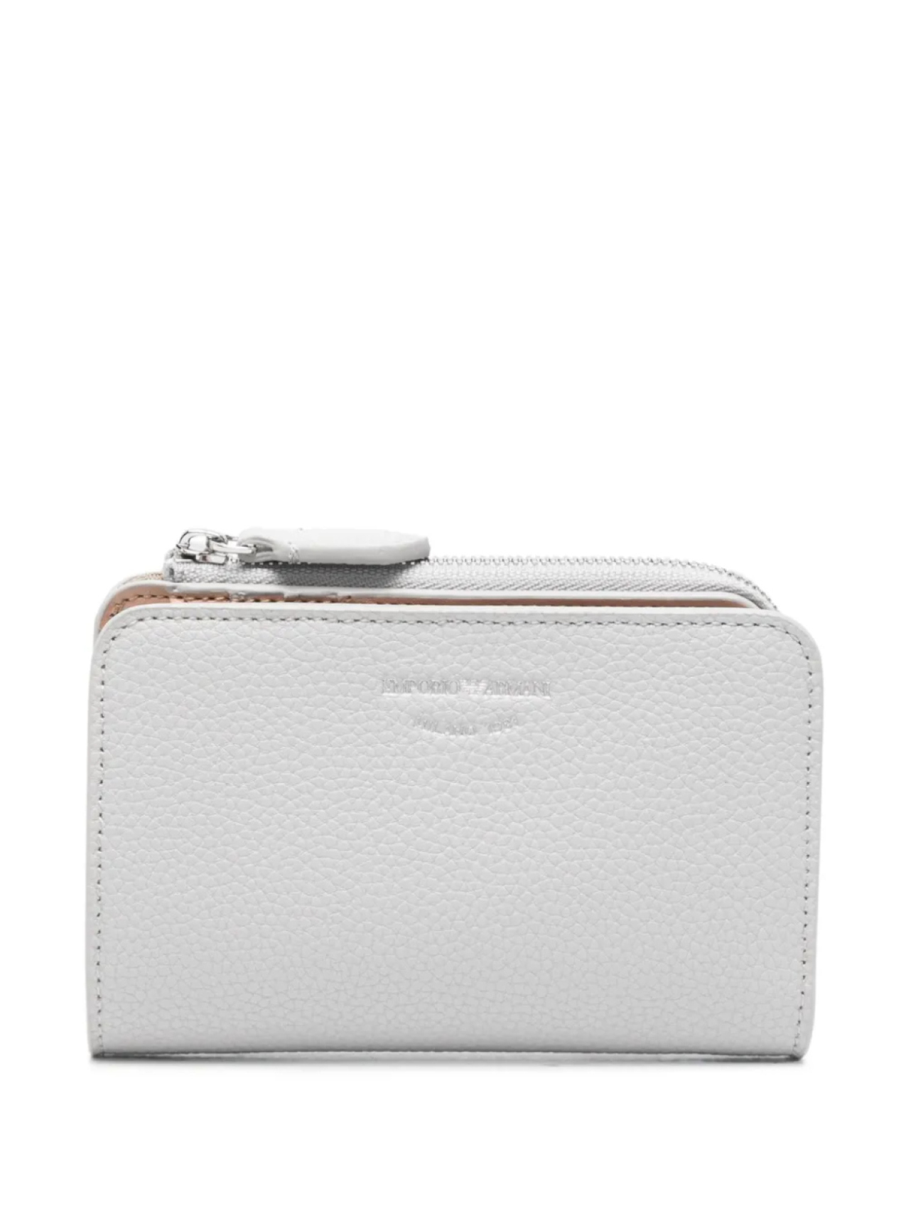 

Кошелек с тиснением логотипа Emporio Armani, серый