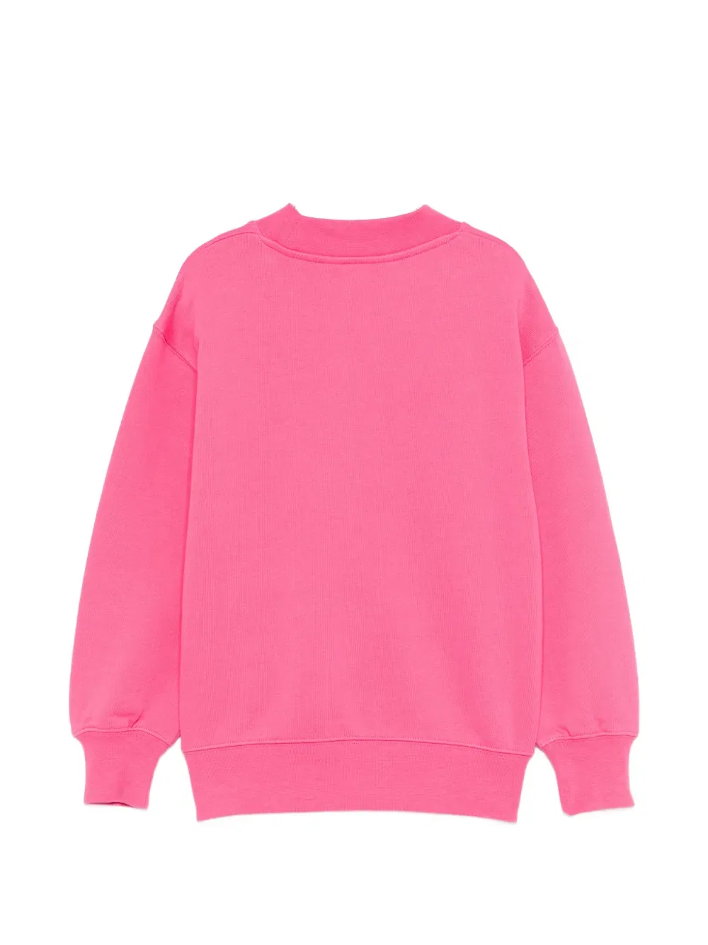 Свитшот с круглым вырезом и логотипом Palm Angels Kids, розовый — фото 2