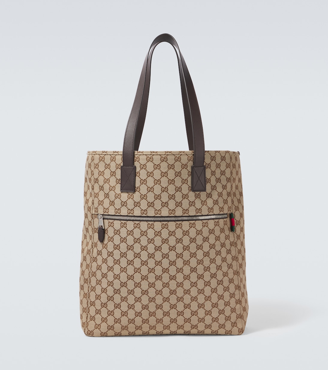 

GG Canvas Большая сумка-шопер Gucci, B.Eebony/Cocoa/Vrv