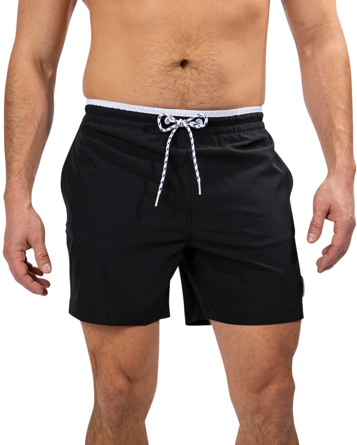 

Эластичные плавки на подкладке шириной 5,5 дюйма — мужские Chubbies, черный