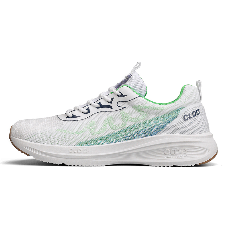 

Низкие повседневные туфли мужские PLAY COBBLER, White Green