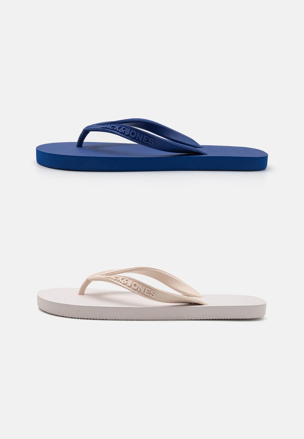 

Шлепанцы JFWBASIC 2PACK - T-bar sandals Jack & Jones, синий