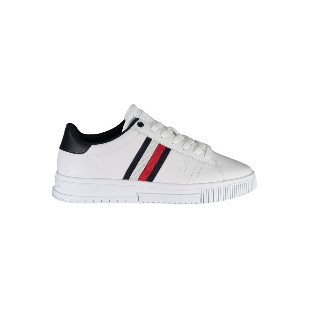 

Белые кожаные мужские кроссовки Tommy Hilfiger