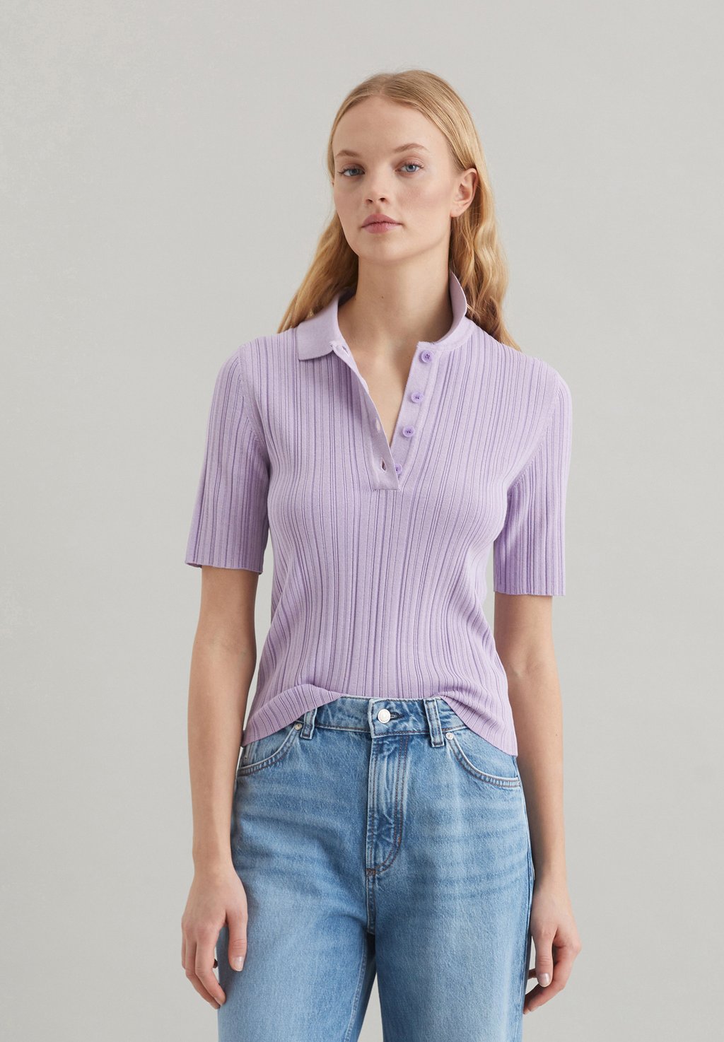 

Рубашка поло SLIM Marc O'Polo DENIM, фиолетовый