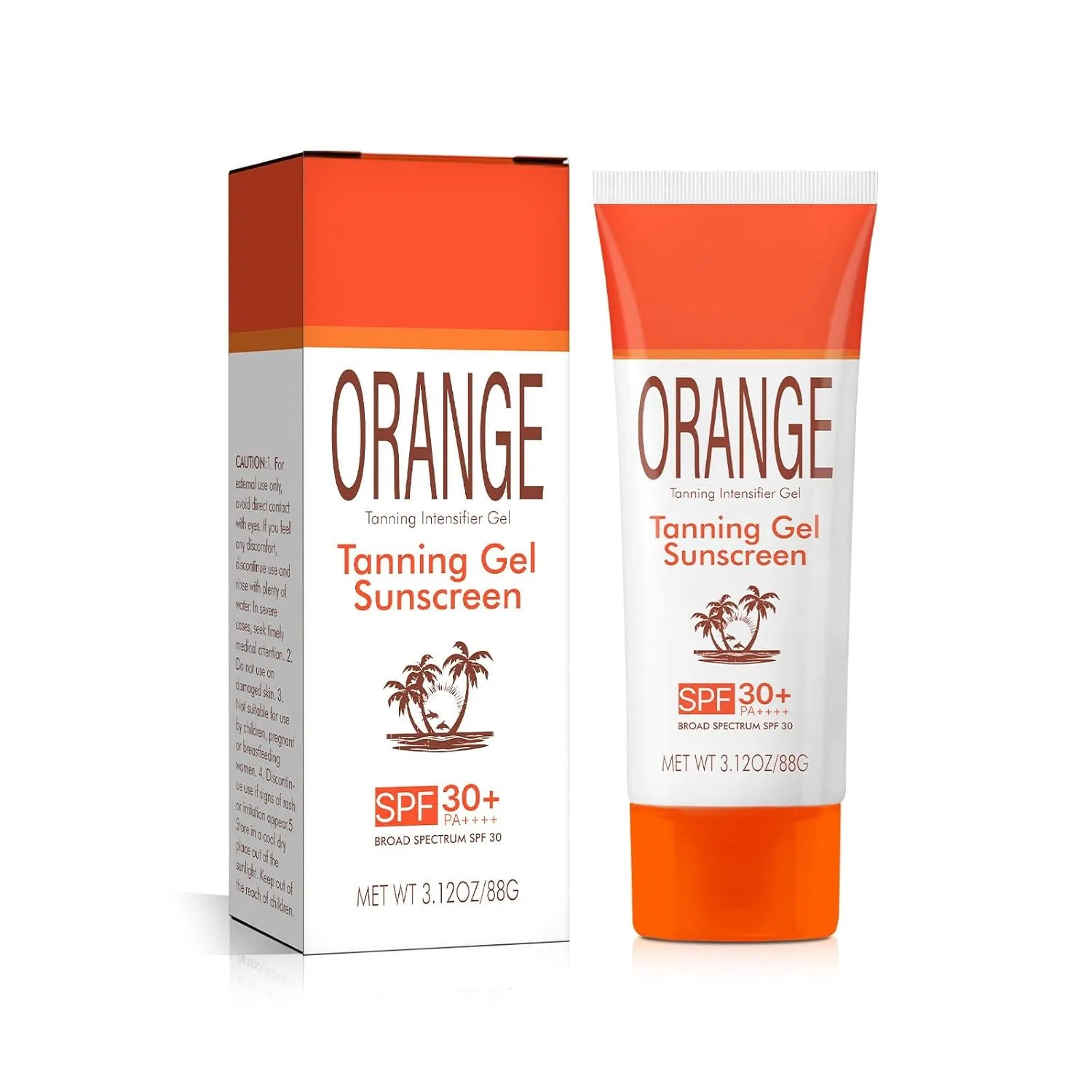 Гель для загара с SPF 30 и экстрактом апельсина, 88 мл (1 шт.) Generisch, 1Pc