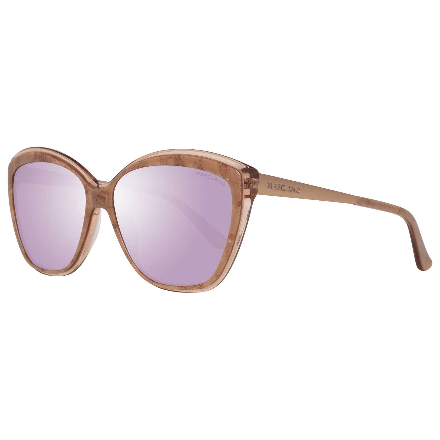 

Кремовые женские солнцезащитные очки Marciano By Guess
