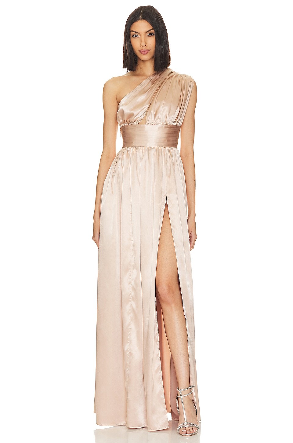 

Платье Bronx and Banco X Revolve Camilla Gown, цвет Champagne
