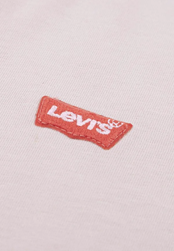 Футболка с рукавами «летучая мышь» на груди, базовая футболка Levi'S, Crystal Pink — фото 3