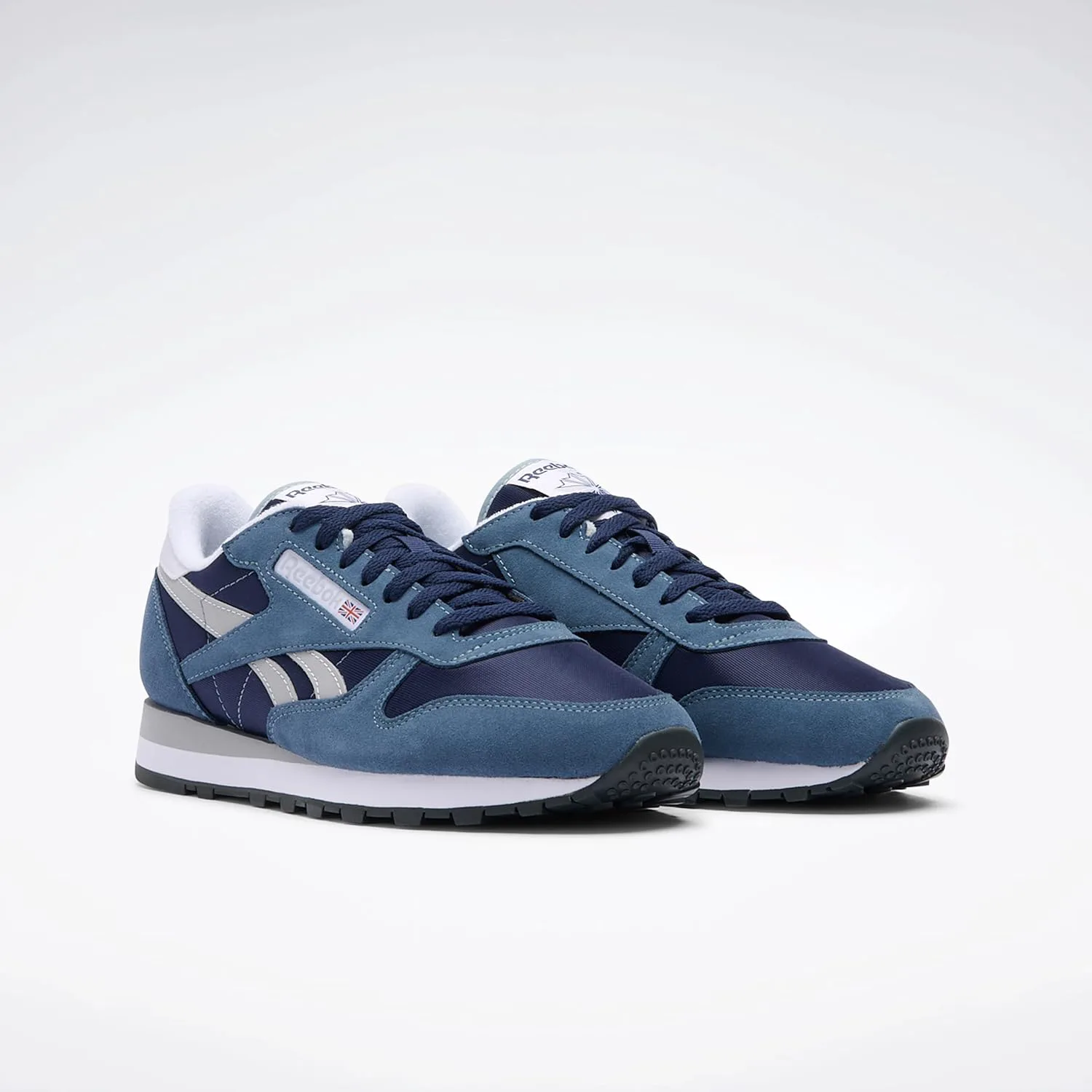 Женские кроссовки Reebok Classic Leather, серый — фото 3