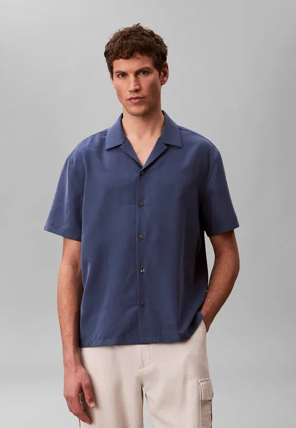 Рубашка Calvin Klein, темный деним