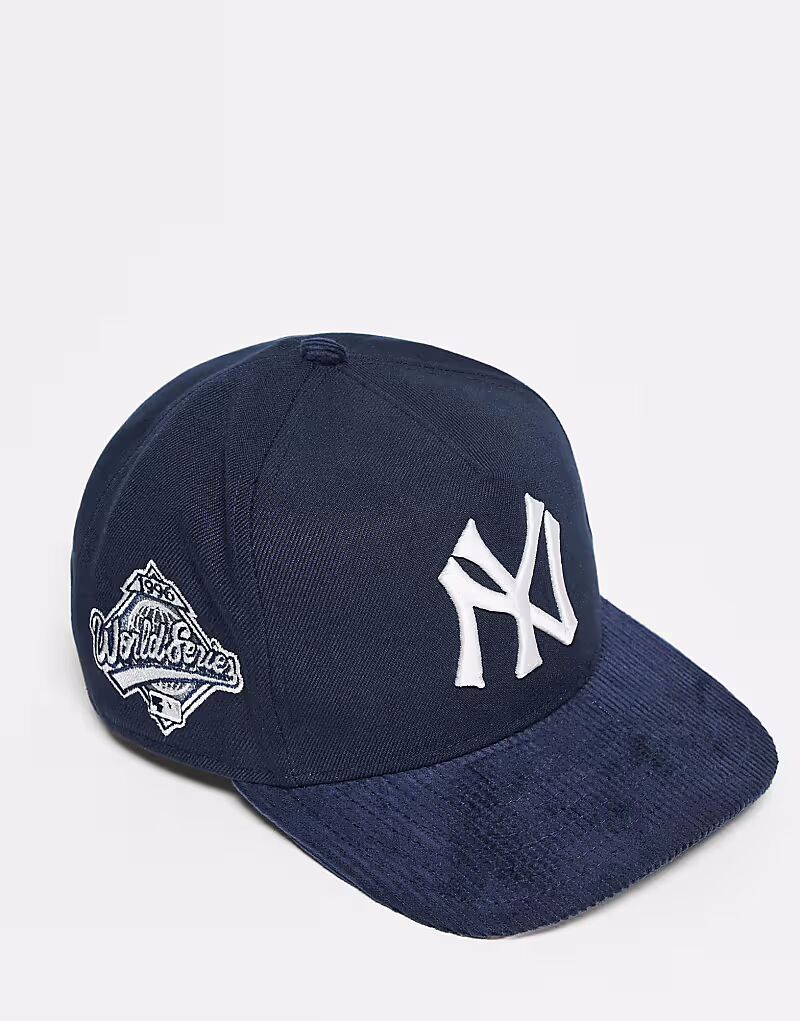

Кепка NY Yankees 19twenty Coops с козырьком в стиле корд, темно-синего цвета New Era
