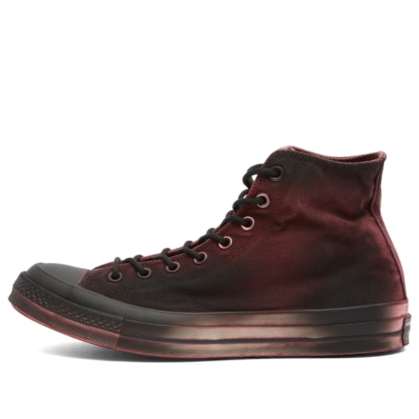

Кроссовки Chuck Taylor Hi Ltd 1970-х годов Converse, Maroon & Dirt Dye